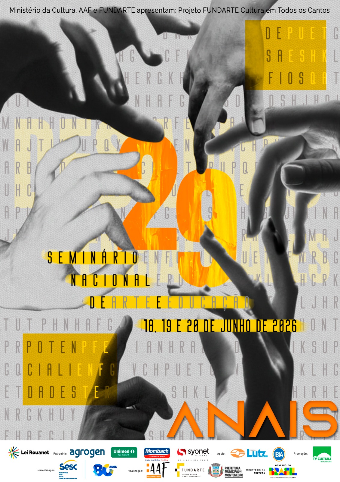 29º Seminário Nacional de Arte e Educação